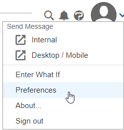 Preferences