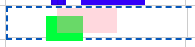 Blue dotted border